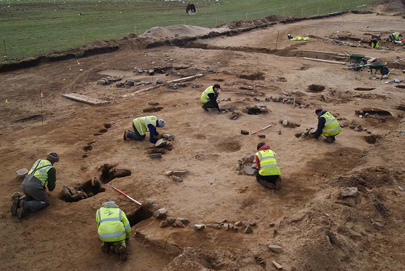 GUARD Archaeology excavations of a hitherto unknown Iron Age village at Dunragit