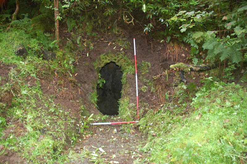 Semple Cave, possible the original ice house