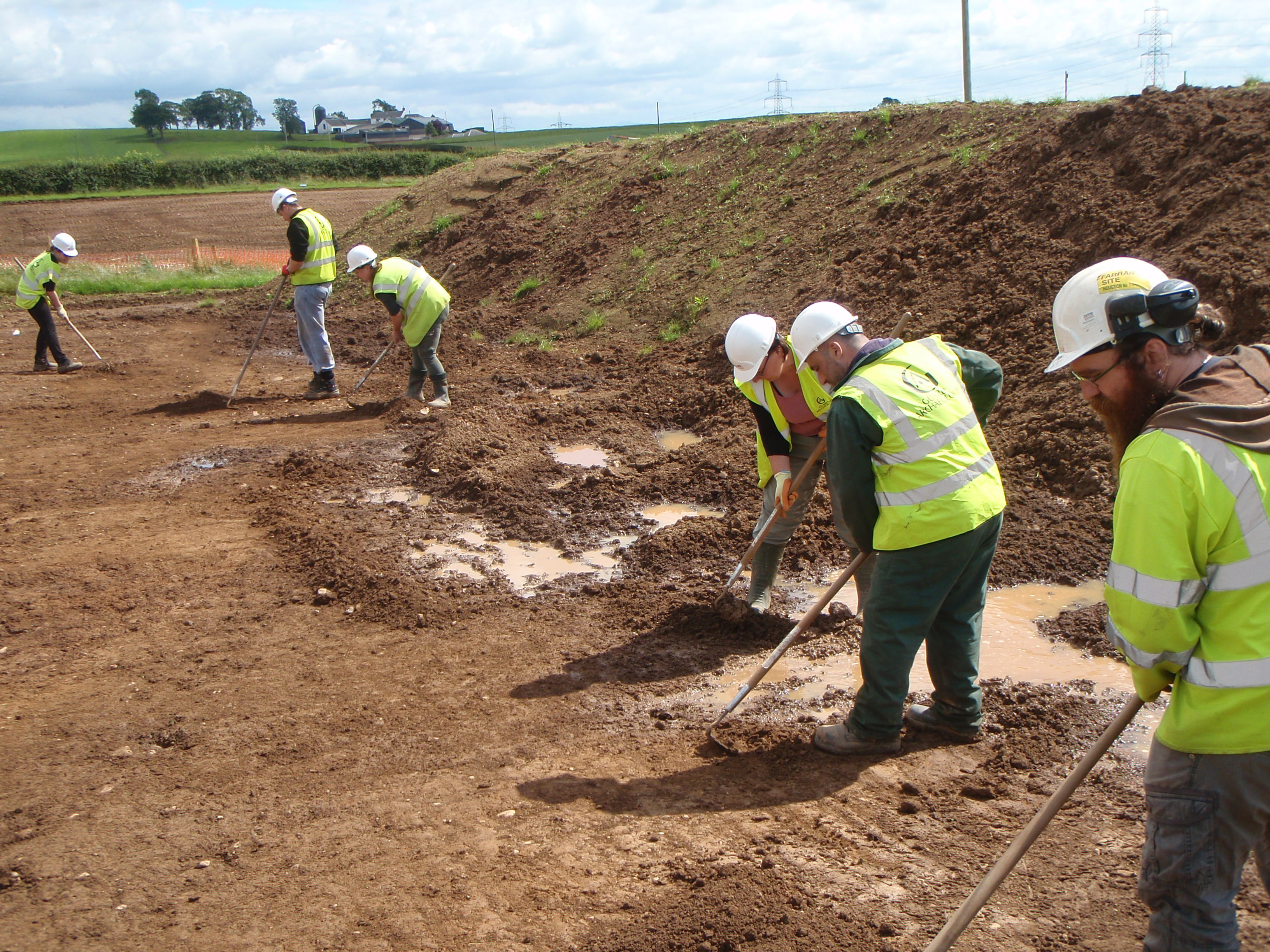 Unearthing an ancient house in Ayrshire