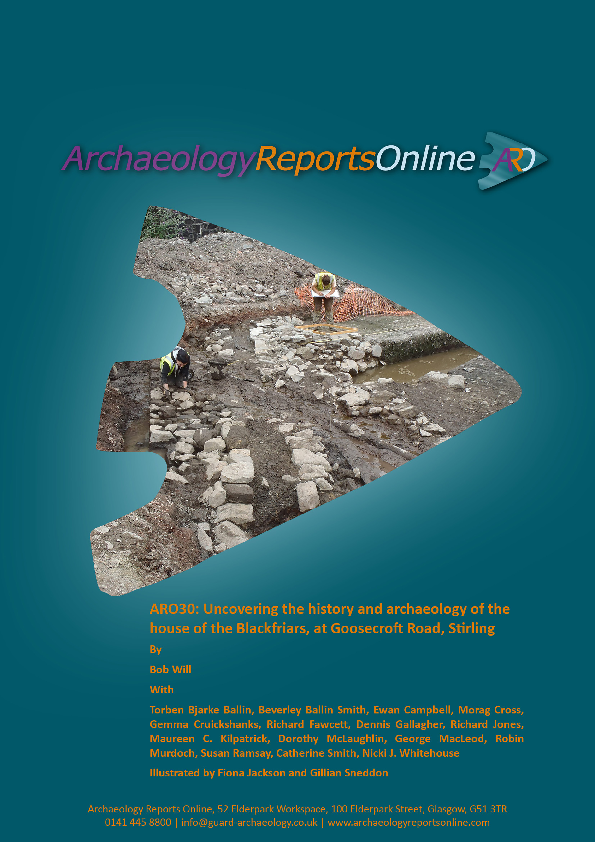 Uncovering the house of the Blackfriars in Stirling