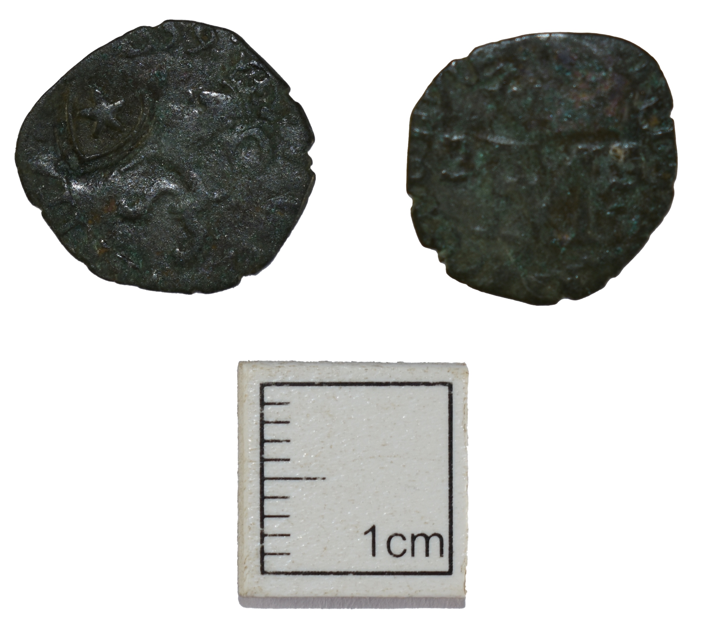 Coins from Leith excavations