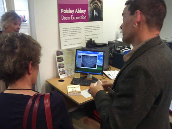 Visting GUARD Archaeology's offices