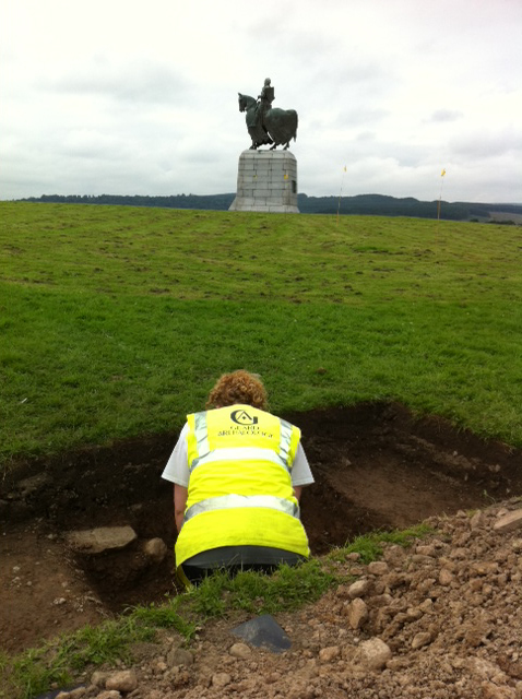 Excavations at Bannockburn