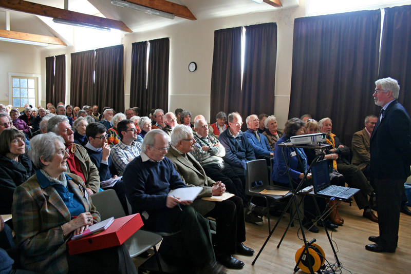 The presentation of the Galloway Picts Project at Gatehouse of Fleet Community Centre