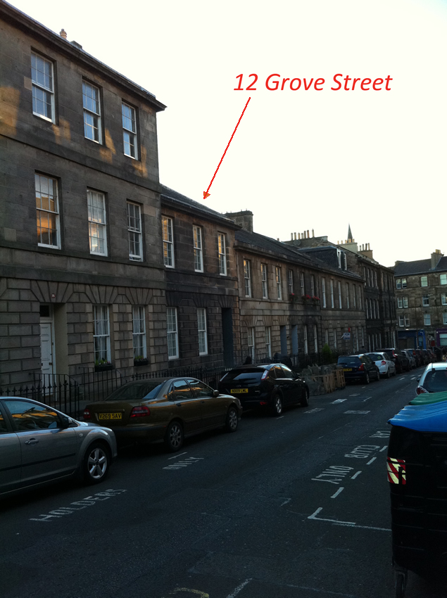 Terraced housing at Grove Street, Edinburgh © GUARD Archaeology Ltd