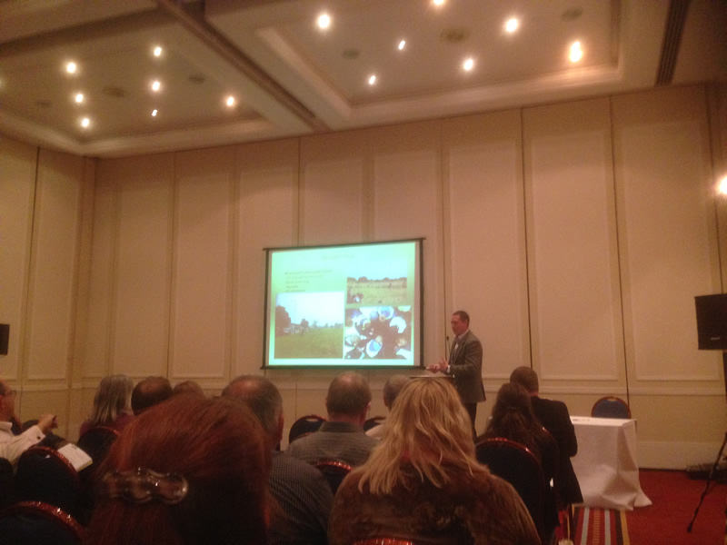 Warren Bailie lecure at the GUARD session during the IfA 2014 Conference