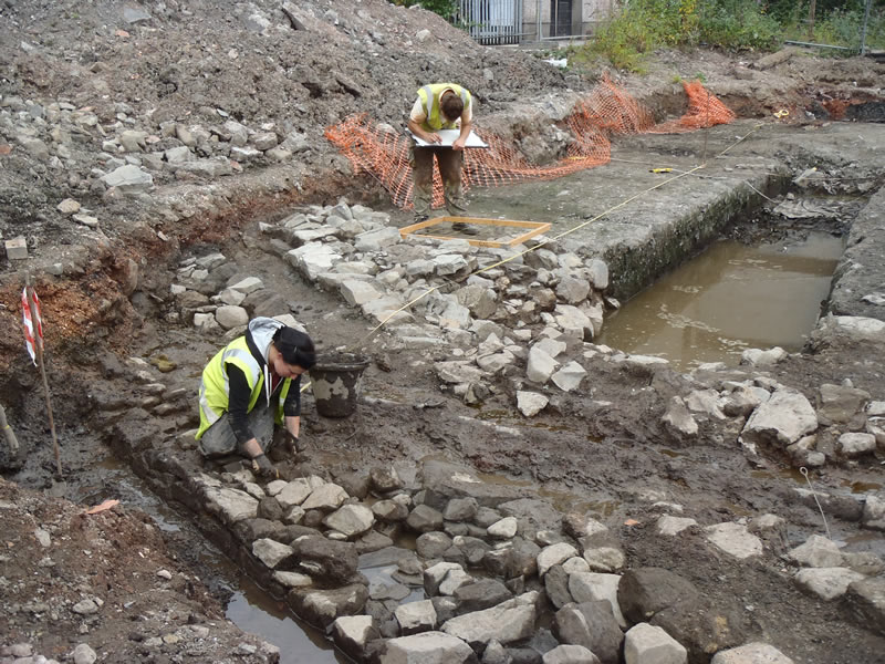 Investigating archaeology at Station Square